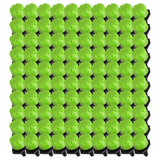100Pcs 8 Hole Drip Irrigation Emitter Adjustable Drip Irrigation Sprinkler for Garden Greenhouse Courtyard Green - Low Angle