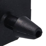 100Pcs 8 Hole Drip Irrigation Emitter Adjustable Drip Irrigation Sprinkler for Garden Greenhouse Courtyard Green
