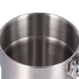 Outdoor Coffee Maker Cup 1L Camping Cooking Pot with Foldable Handle Lid for Hiking - Extra Image