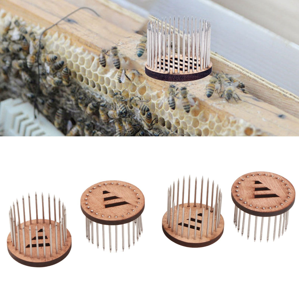 4Pcs Needle Type Queen Bee Cage Bee Catcher Equipment Beekeeping Apiculture Accessory Tools