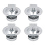 4Set Ant Proof Hive Feet Stainless Steel Beehive Base Beekeeping Beehive Stand for Beekeeper