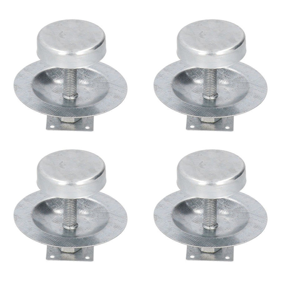 4Set Ant Proof Hive Feet Stainless Steel Beehive Base Beekeeping Beehive Stand for Beekeeper