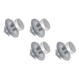 4Set Ant Proof Hive Feet Stainless Steel Beehive Base Beekeeping Beehive Stand for Beekeeper - Rear View