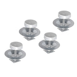 4Set Ant Proof Hive Feet Stainless Steel Beehive Base Beekeeping Beehive Stand for Beekeeper - Close-Up Angle