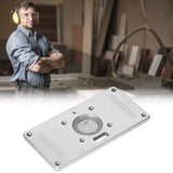 Woodworking Engraving Machine Flip Board Aluminum Alloy Milling and Slotting Tool Portable and Durable for Worker