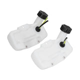 2Pcs Trimmer Fuel Tank Brushcutter Gas Tanks with Pipe Replacement for 34 Brush Cutter