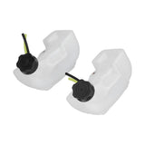 2Pcs Trimmer Fuel Tank Brushcutter Gas Tanks with Pipe Replacement for 34 Brush Cutter