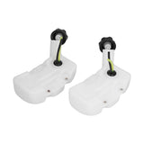 2Pcs Trimmer Fuel Tank Brushcutter Gas Tanks with Pipe Replacement for 34 Brush Cutter