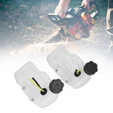 2Pcs Trimmer Fuel Tank Brushcutter Gas Tanks with Pipe Replacement for 34 Brush Cutter