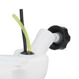 2Pcs Trimmer Fuel Tank Brushcutter Gas Tanks with Pipe Replacement for 34 Brush Cutter