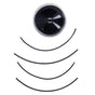 String Trimmer Head Aluminum Universal 4 Wire Weed Trimmer Head for 40CC Straight Shaft Trimmer