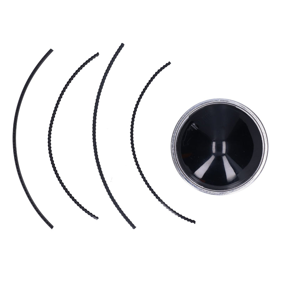 String Trimmer Head Aluminum Universal 4 Wire Weed Trimmer Head for 40CC Straight Shaft Trimmer