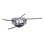 String Trimmer Head Aluminum Universal 4 Wire Weed Trimmer Head for 40CC Straight Shaft Trimmer