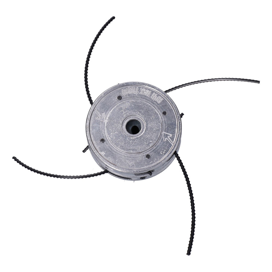 String Trimmer Head Aluminum Universal 4 Wire Weed Trimmer Head for 40CC Straight Shaft Trimmer
