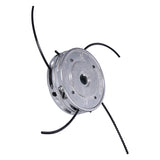 String Trimmer Head Aluminum Universal 4 Wire Weed Trimmer Head for 40CC Straight Shaft Trimmer