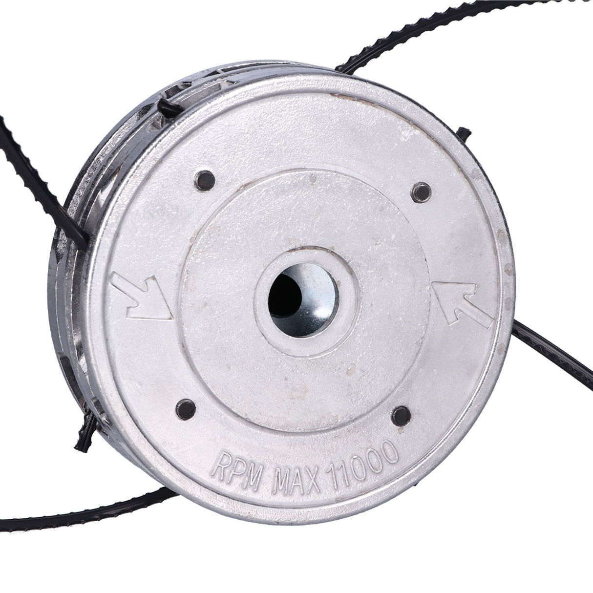 String Trimmer Head Aluminum Universal 4 Wire Weed Trimmer Head for 40CC Straight Shaft Trimmer