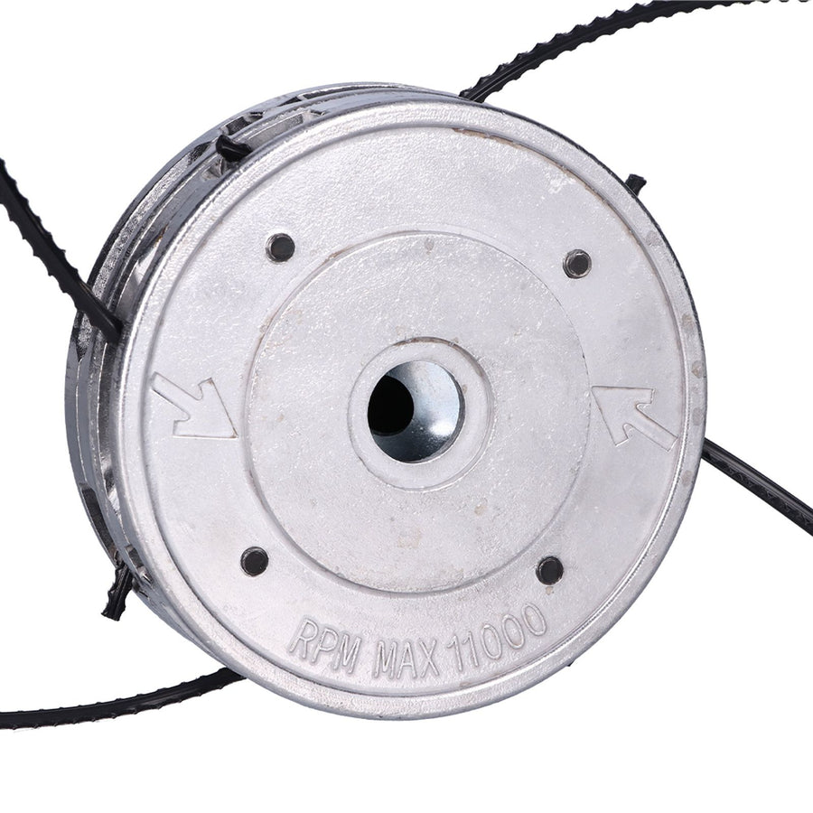 String Trimmer Head Aluminum Universal 4 Wire Weed Trimmer Head for 40CC Straight Shaft Trimmer