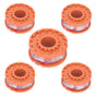 5PCS Lawn Mower Line Spool Replacement Fit for WORX WG150E WG151E WG154E WG155E WG157E WG160E WG163E