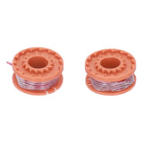 5PCS Lawn Mower Line Spool Replacement Fit for WORX WG150E WG151E WG154E WG155E WG157E WG160E WG163E - Low Angle