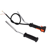 Handle Switch Throttle Cable with Aluminium Tube Trimmer Handle Switch Cable for Strimmer Brush Cutter
