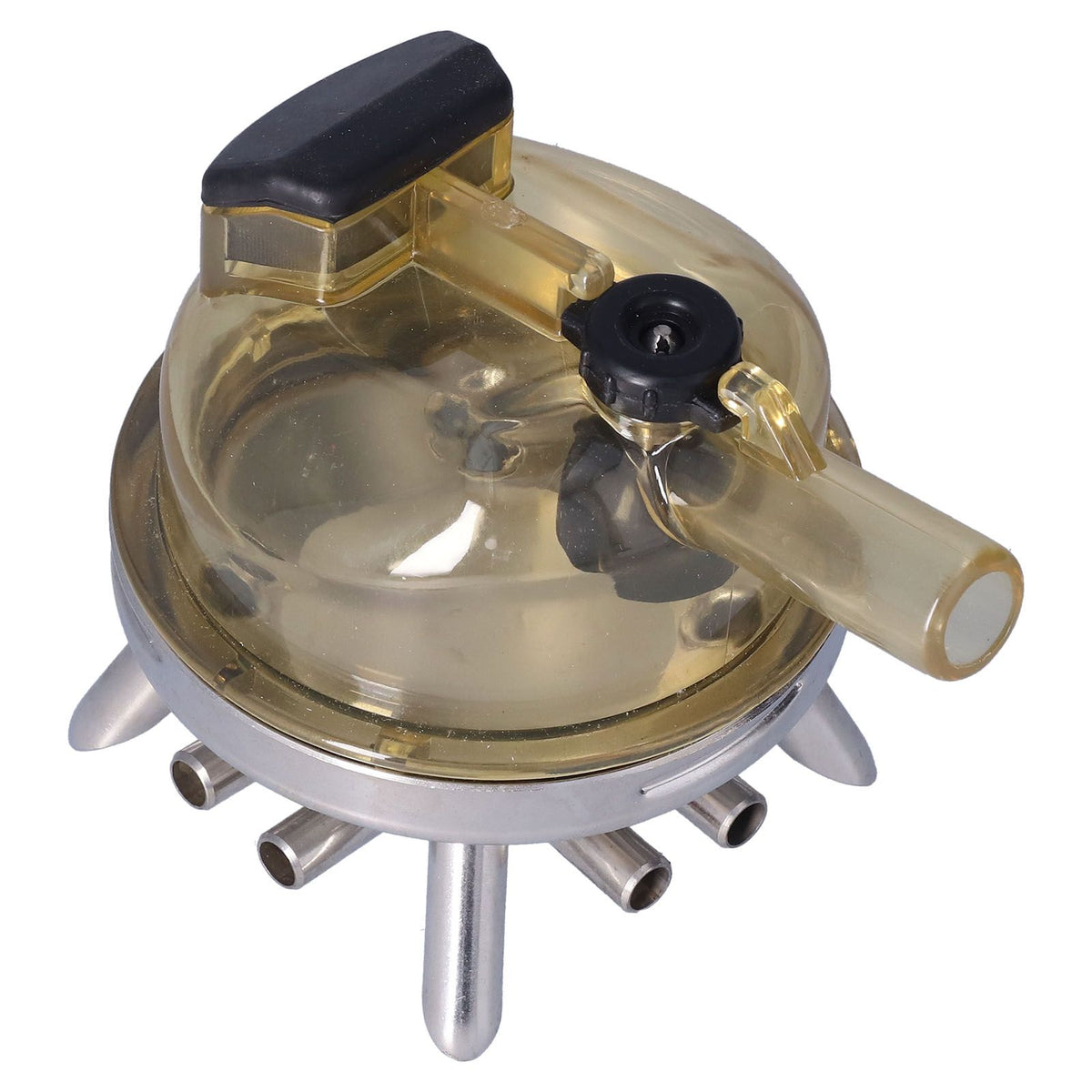 400CC Milk Collector Cow Milking Claw Sheep Milking Claw Stainless Steel Base Farm Milking Tool