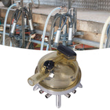 400CC Milk Collector Cow Milking Claw Sheep Milking Claw Stainless Steel Base Farm Milking Tool