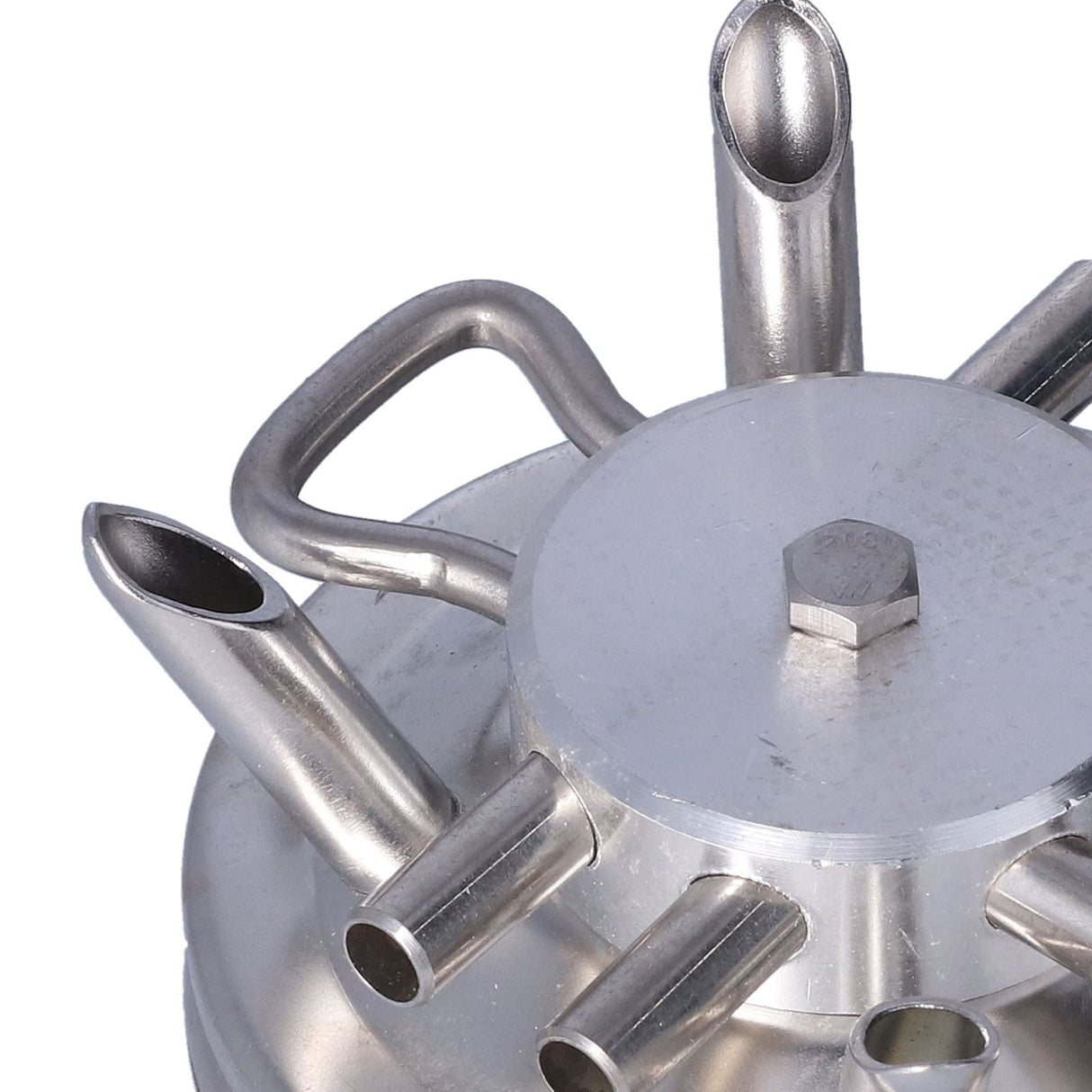 400CC Milk Collector Cow Milking Claw Sheep Milking Claw Stainless Steel Base Farm Milking Tool