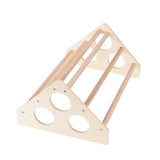 Pet Chicken Wood Stand Hand Made Small Chicken Roost Rack for Poultry House Home Farm