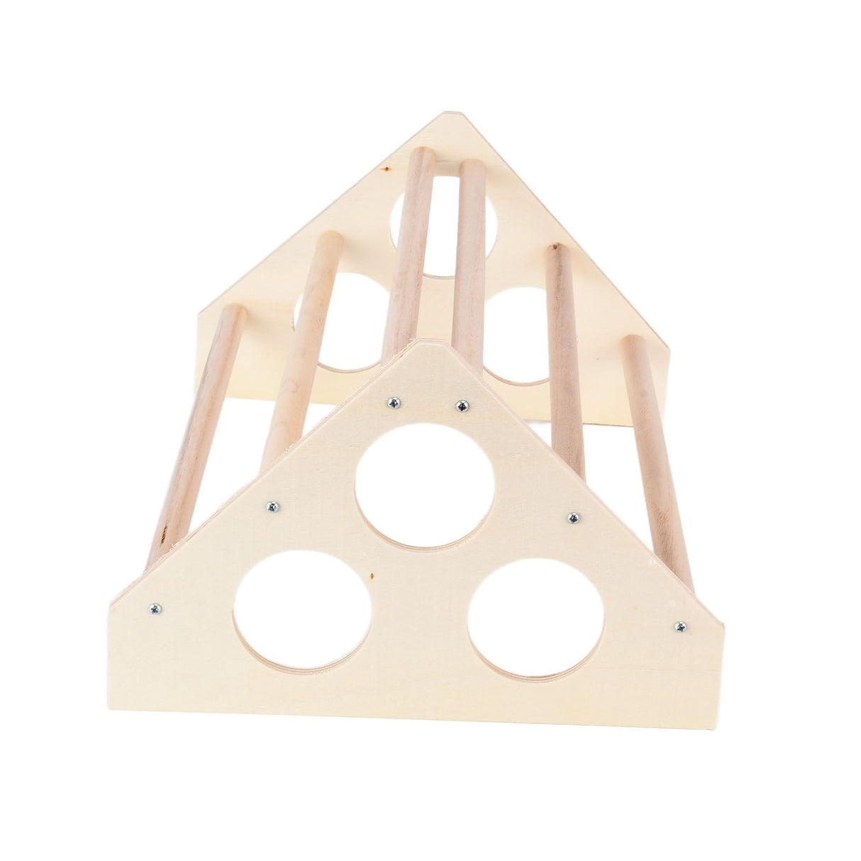 Pet Chicken Wood Stand Hand Made Small Chicken Roost Rack for Poultry House Home Farm