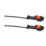 2PCS Handle Switch Throttle Trigger Holder Cable Assembly Fit for Stihl FS75 FS80 FS85 Trimmer Machine - Rear View
