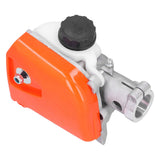 Chainsaw Gearbox Gear Head Assembly Pole Saw Gearbox Head Replacement Multifunction Chain Saw Parts26mm 7 Teeth - 45-Degree Angle