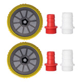 Garden Hose Washer Filter Water Pump 304 Stianless Steel Mesh Filter for Hose Water Faucet - Front View