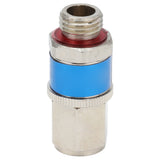 Sprayer Switch Connector with G1/4 External Thread 360° Rotating Water Tube Anti Winding Fittings