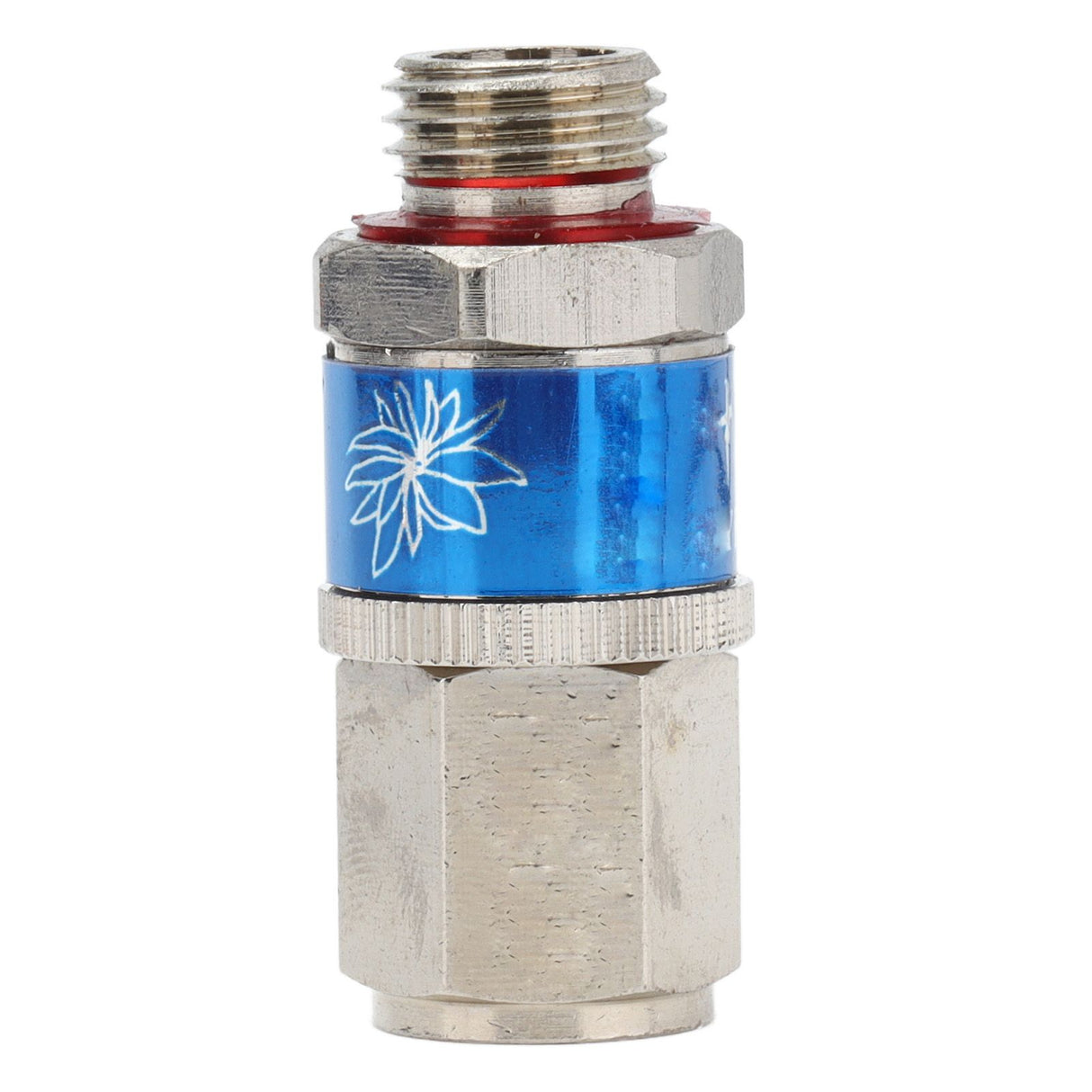 Sprayer Switch Connector with G1/4 External Thread 360° Rotating Water Tube Anti Winding Fittings