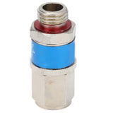 Sprayer Switch Connector with G1/4 External Thread 360° Rotating Water Tube Anti Winding Fittings - Close-Up Angle