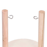 Parrots Swing Toy Wooden Birds Perch Stand Birds Toy for Hamster Small Animal Supplies
