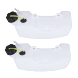 2Pcs Gas Fuel Tank Lawn Mower Fuel Tank Replacement Part for 40‑5 139 32 Type Brush Cutter