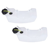 2Pcs Gas Fuel Tank Lawn Mower Fuel Tank Replacement Part for 40‑5 139 32 Type Brush Cutter