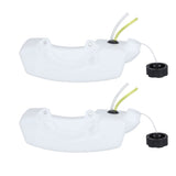 2Pcs Gas Fuel Tank Lawn Mower Fuel Tank Replacement Part for 40‑5 139 32 Type Brush Cutter