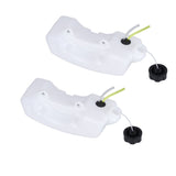 2Pcs Gas Fuel Tank Lawn Mower Fuel Tank Replacement Part for 40‑5 139 32 Type Brush Cutter