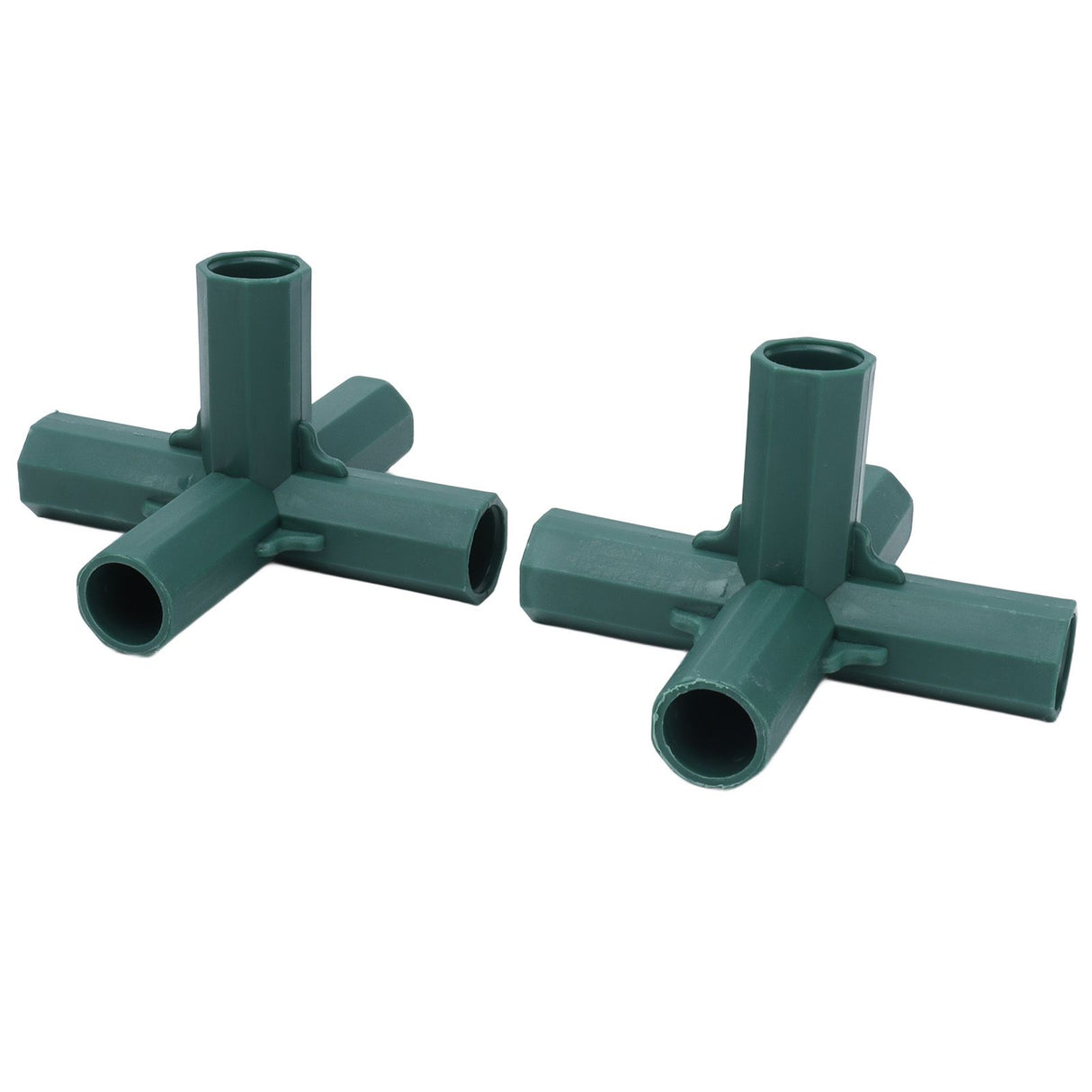 8PCS Plant Support Joint 5 Way Garden Stake Joint Plastic Plant Stake Connector for Greenhouse