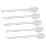 100Pcs Plastic Fertilizer Spoon 2ml/1g High Temperature Resistance Measuring Spoon for Gardening - Side View
