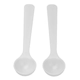 100Pcs Plastic Fertilizer Spoon 2ml/1g High Temperature Resistance Measuring Spoon for Gardening - Extra Image