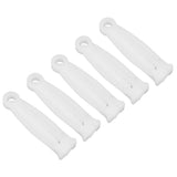200PCS Pig Umbilical Cord Clamp Disposable Livestock Umbilical Cord Clip for Veterinary Farming - Rear View