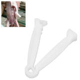 200PCS Pig Umbilical Cord Clamp Disposable Livestock Umbilical Cord Clip for Veterinary Farming - Extra Image