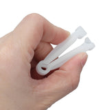 200PCS Pig Umbilical Cord Clamp Disposable Livestock Umbilical Cord Clip for Veterinary Farming