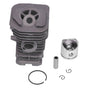 38mm Cylinder Piston Kit Chainsaw Replacement Parts Fit for Husqvarna 136 137 141 Chain Saw