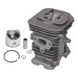38mm Cylinder Piston Kit Chainsaw Replacement Parts Fit for Husqvarna 136 137 141 Chain Saw - Rear View