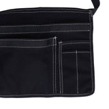 Tool Waist Bag Lightweight Multi Pocket Oxford Cloth Waist Tool Pouch for Garden Climbing OutdoorBlack