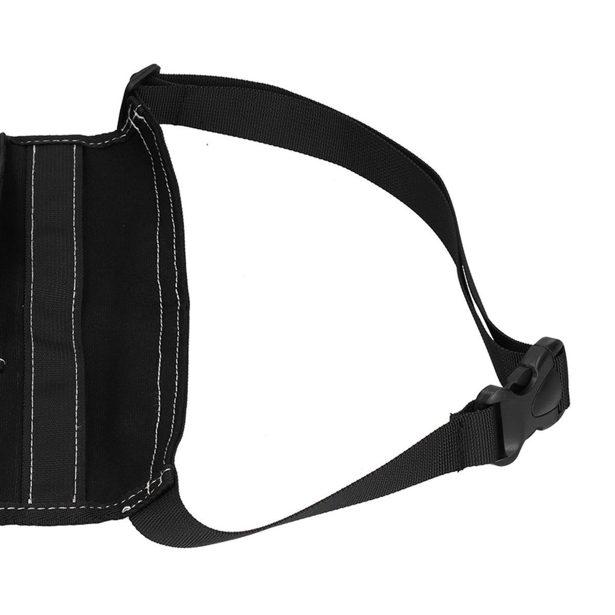 Tool Waist Bag Lightweight Multi Pocket Oxford Cloth Waist Tool Pouch for Garden Climbing OutdoorBlack